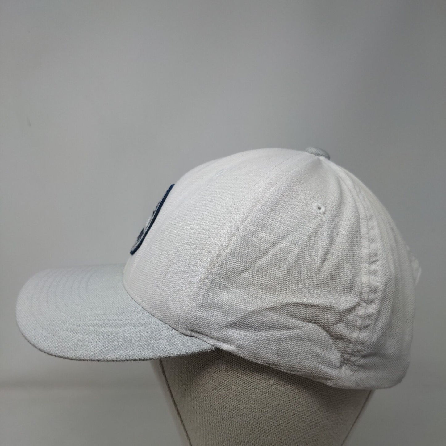 Travis Mathew Snapback Hat White One Size Adjustable Yupoong Flexfit 110