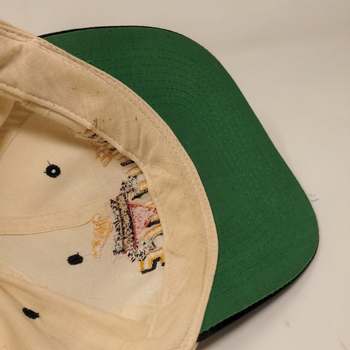 Rusty Wallace Men's Snapback Hat Tan OSFA Embroidered #2 Miller Draft Team