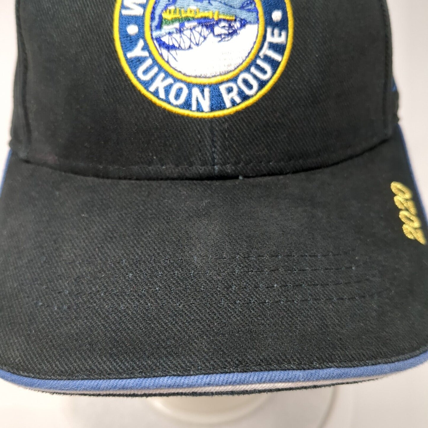 White Pass & Yukon Route 2020 Strapback Hat Black One Size Skagway Alaska