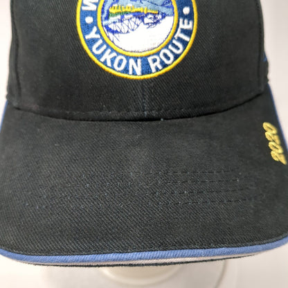 White Pass & Yukon Route 2020 Strapback Hat Black One Size Skagway Alaska