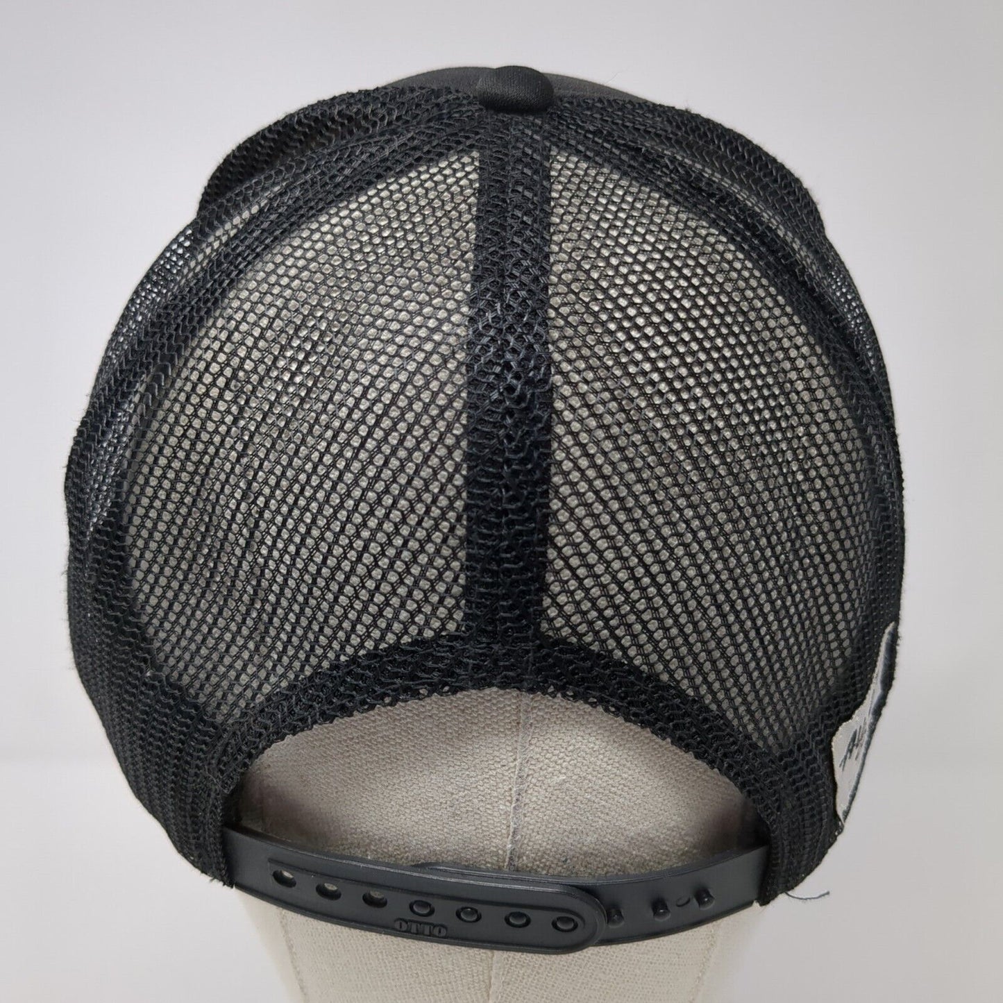 Pray For Patios Snapback Rope Trucker Hat Black One Size Mesh Back Otto