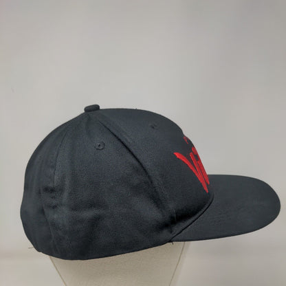 Positive Vibes Snapback Hat Black One Size Adjustable Embroidered