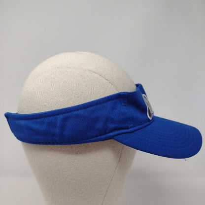 Big Al's Strapback Sun Visor Hat Blue OSFA Adjustable Sport-Tek Polyester