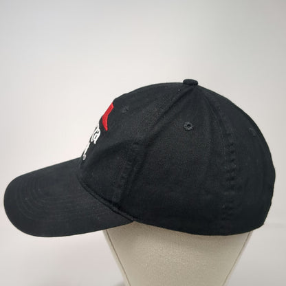 Pizza Hut Baseball Cap Black One Size Strapback Cotton Embroidered 6 Panel Hat