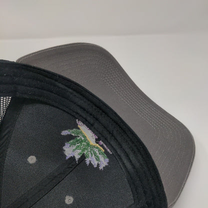Purple Sage Adult Snapback Trucker Hat Gray One Size Mesh Back Outdoor Cap