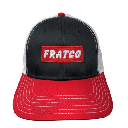 Otto Men's Snapback Mesh Back Hat Multicolor OSFM Embroidered Logo Polycotton