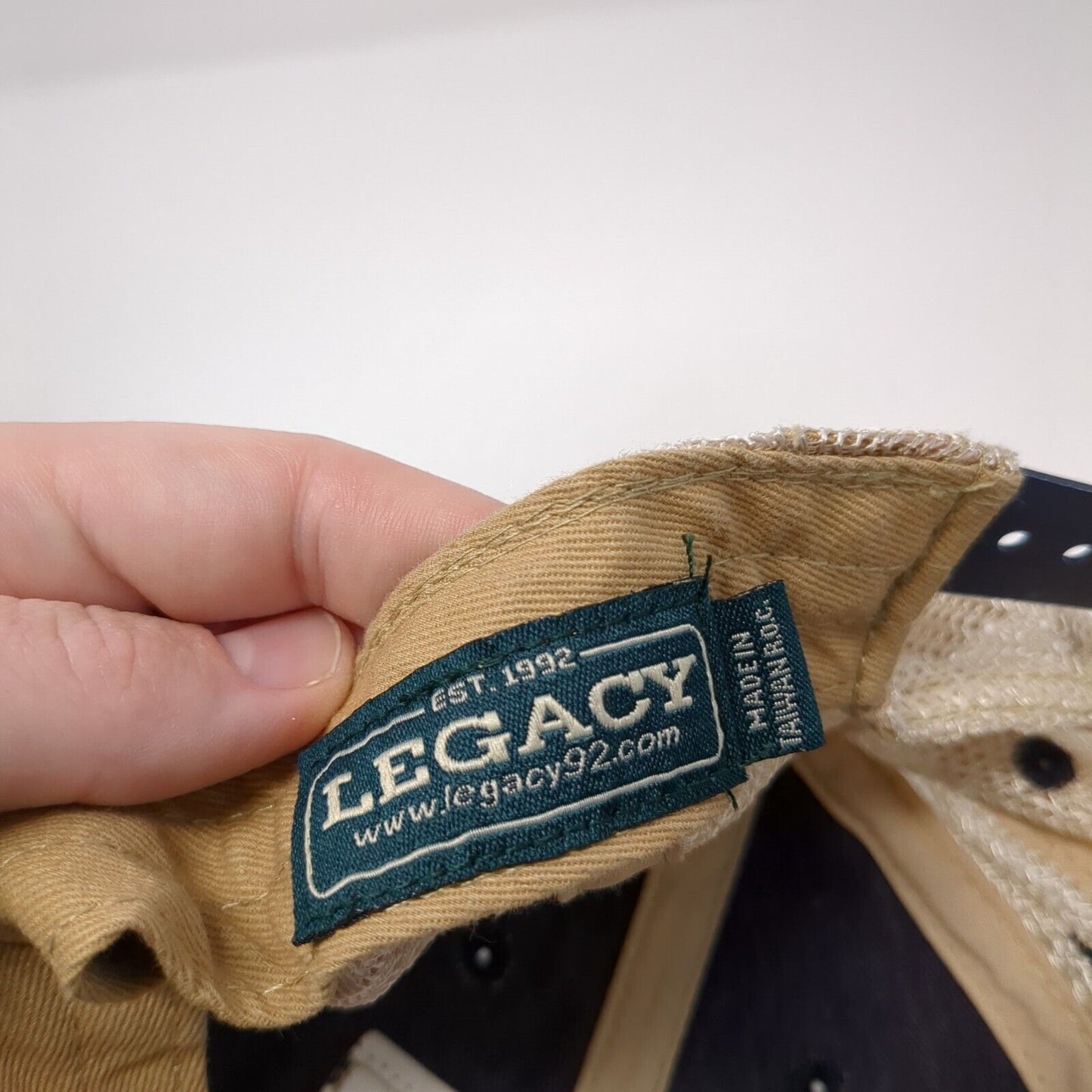 Sunlight Snapback Trucker Hat Blue OS Adjustable Embroidered Mesh Back Legacy