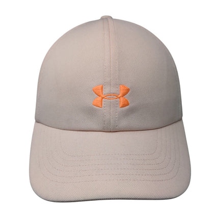 Under Armour Slideback Hat Pink OSFA Adjustable Free Fit Embroidered