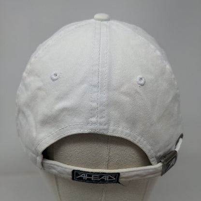 Bent Creek Slideback Hat White Classic Cut Embroidered Ahead Vintage