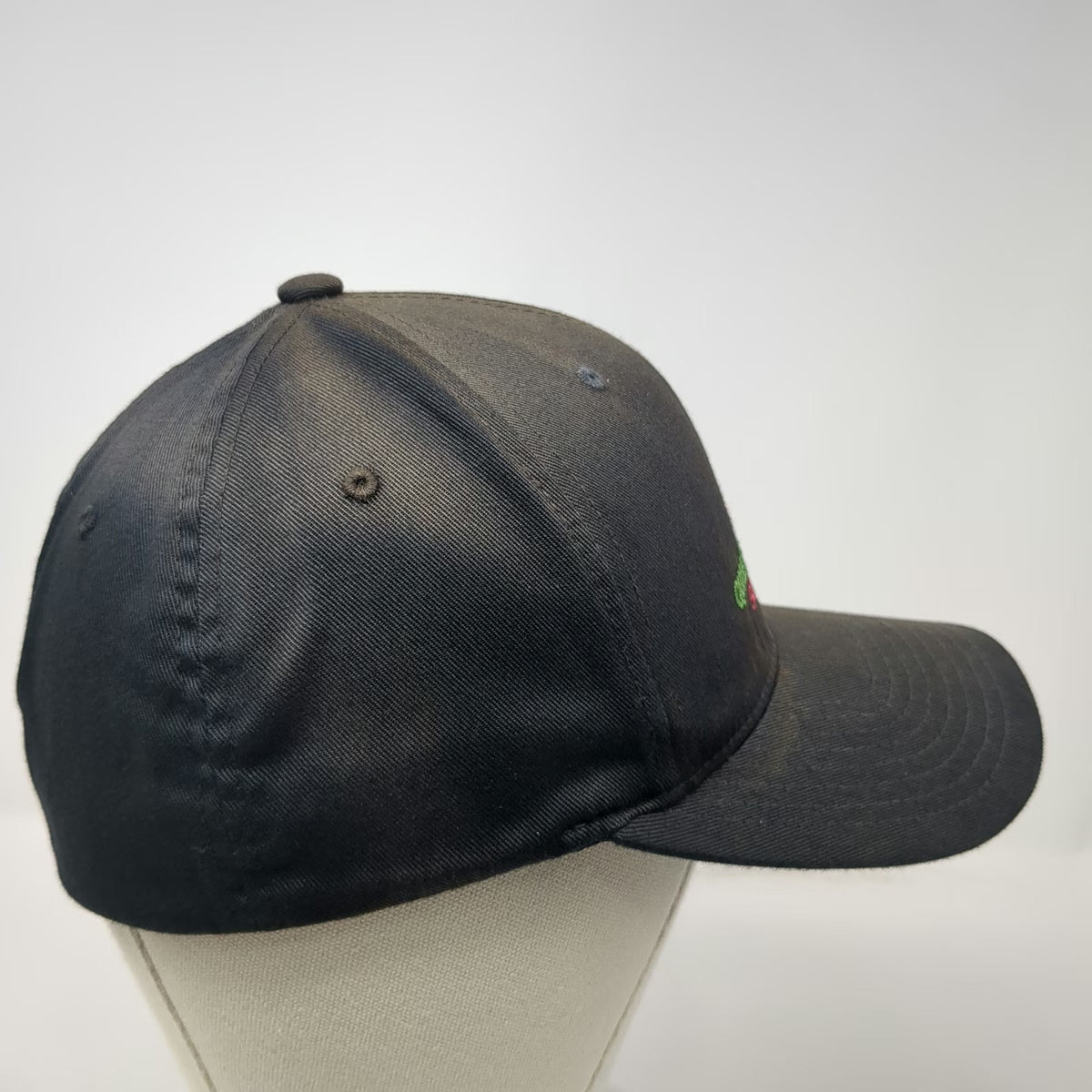 Flexfit Baseball Cap Black M Quality Electric Inc Service Dept Fitted Hat