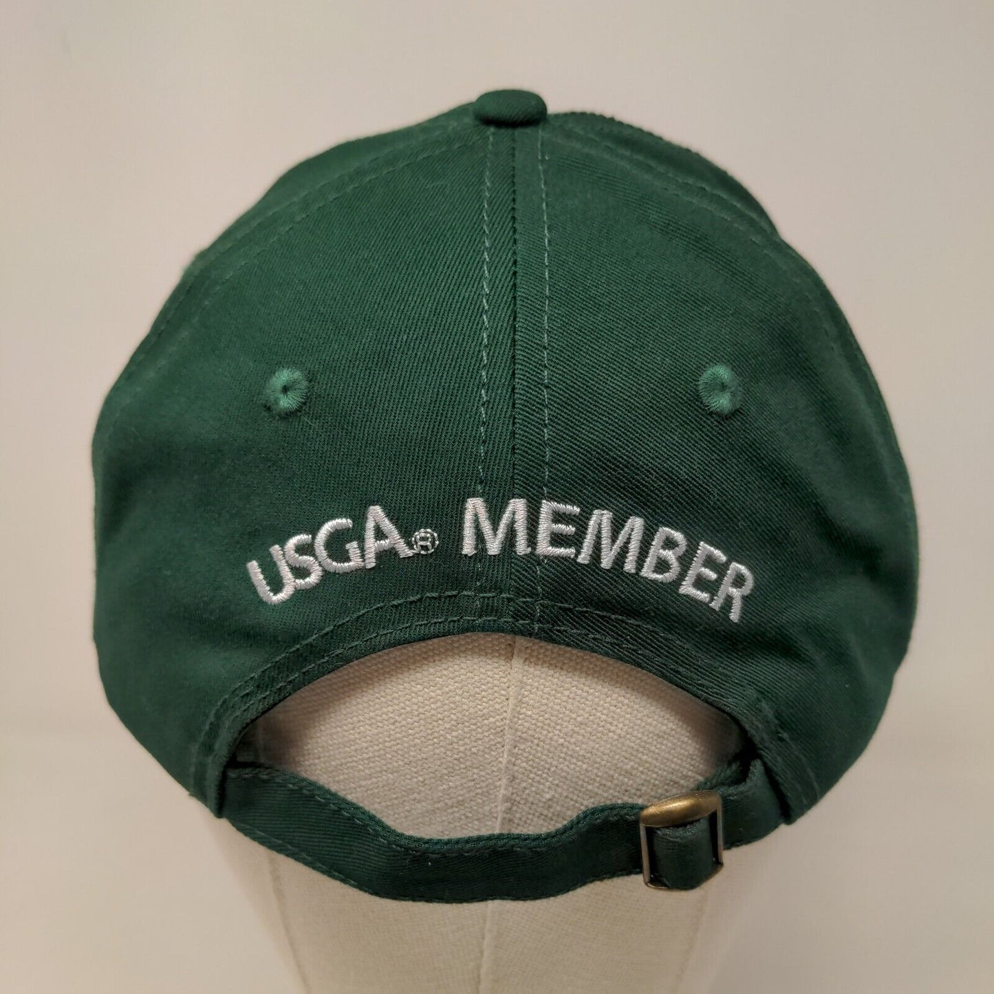 USGA Golf Men's Slideback Hat 2018 U.S. Open Shinnecock Hills Logo Embroidered