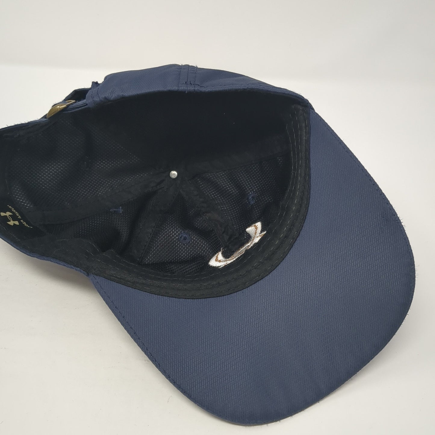 Under Armour Slideback Hat Blue One Size Adjustable Embroidered Logo