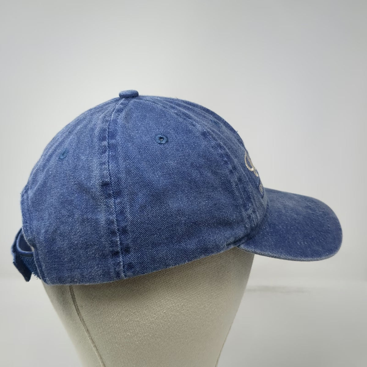 Ohiopyle Ventura California Baseball Cap Blue One Size Strapback Embroidered Hat