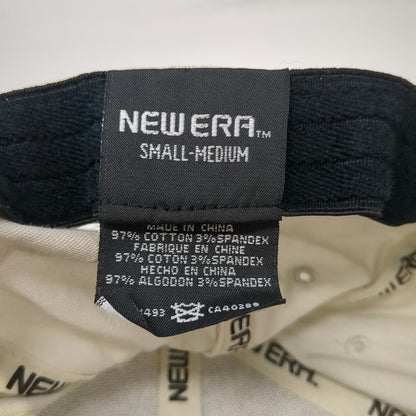 Era Baseball Cap Beige Blue M Hat Structured Stretch Fit DEPATCO Construction