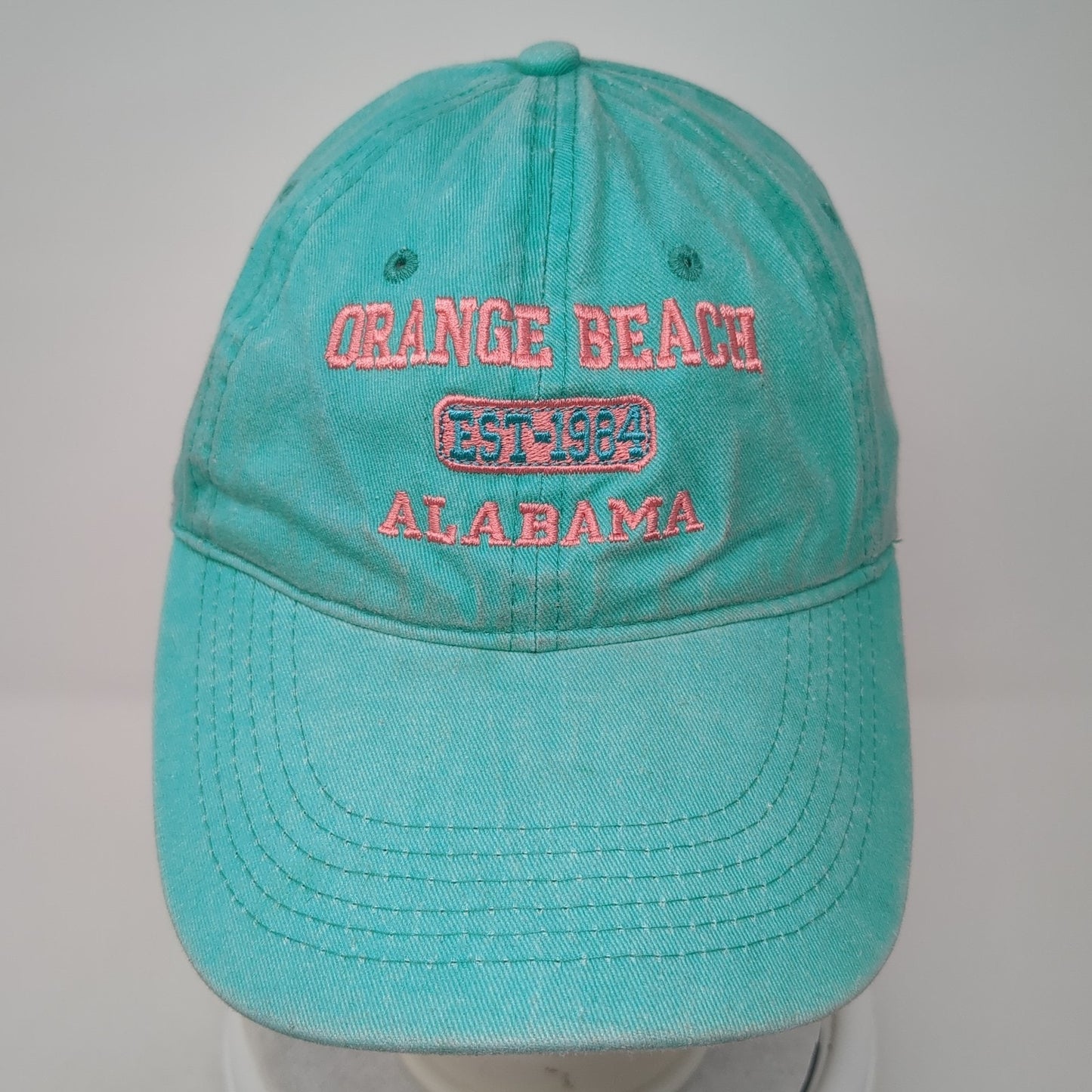 Orange Beach Alabama Strapback Hat Blue One Size Adjustable Kaufman