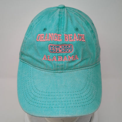 Orange Beach Alabama Strapback Hat Blue One Size Adjustable Kaufman