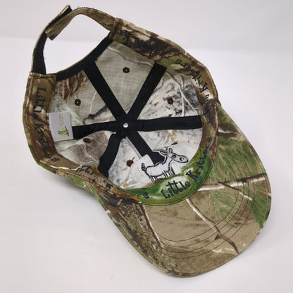 Young Buck Strapback Hat Camo Kid 52cm Adjustable Little Kritters