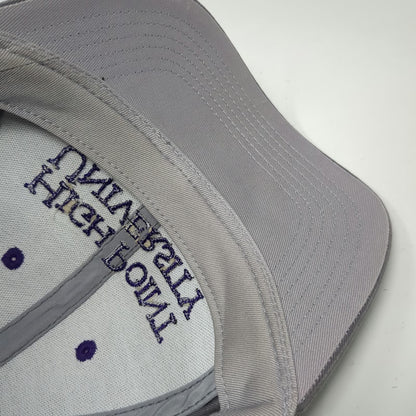 Captivating High Point University NCAA Gray One Size Baseball Cap Strapback Hat