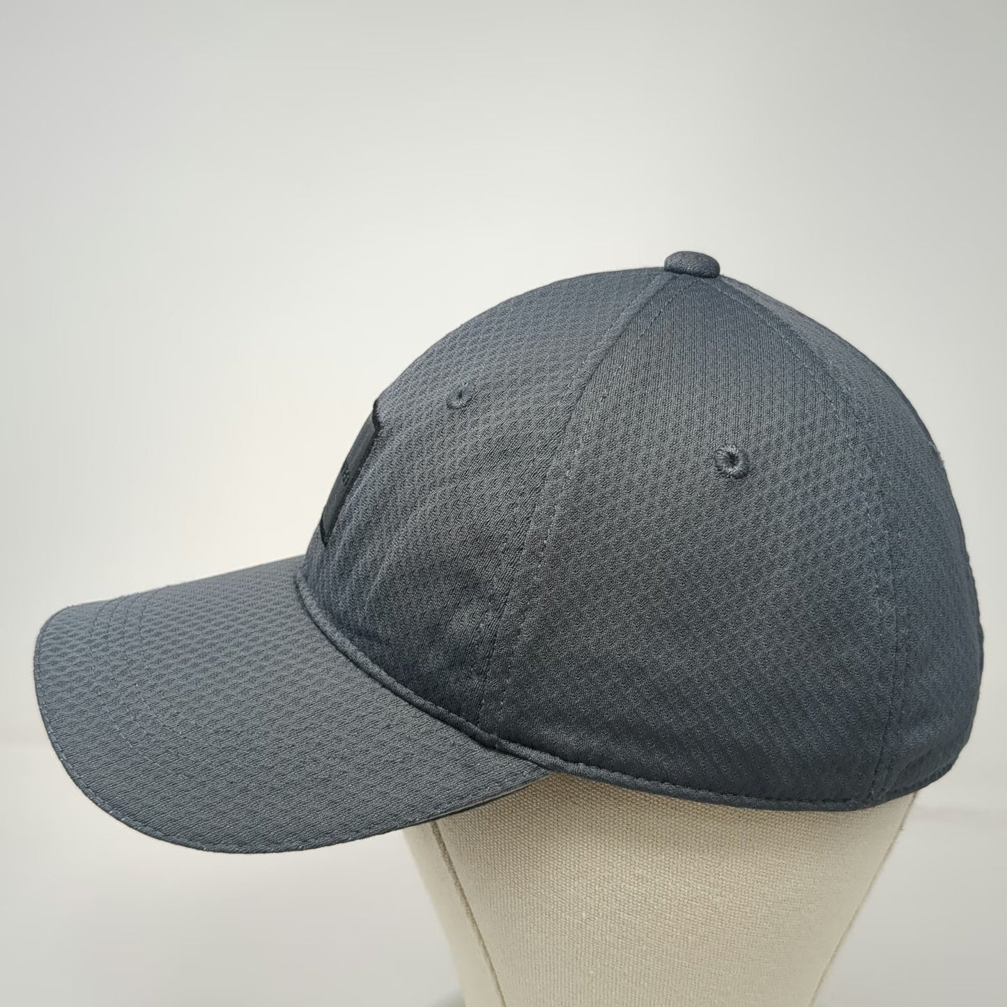 Calvin Klein Baseball Cap Gray One Size Polyester Adjustable Strapback Hat