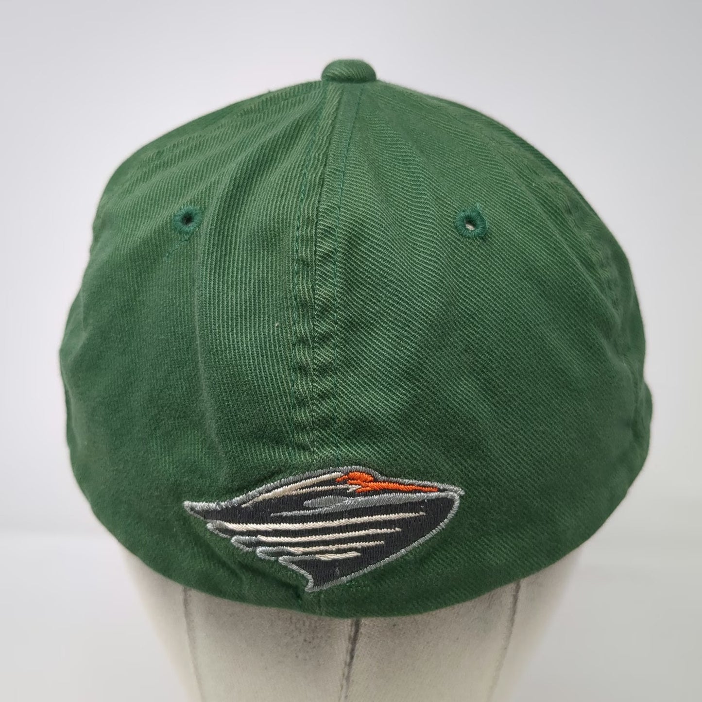 Miami Hurricanes NCAA Nike Baseball Cap Green One Size Swoosh Flex Stretch Hat