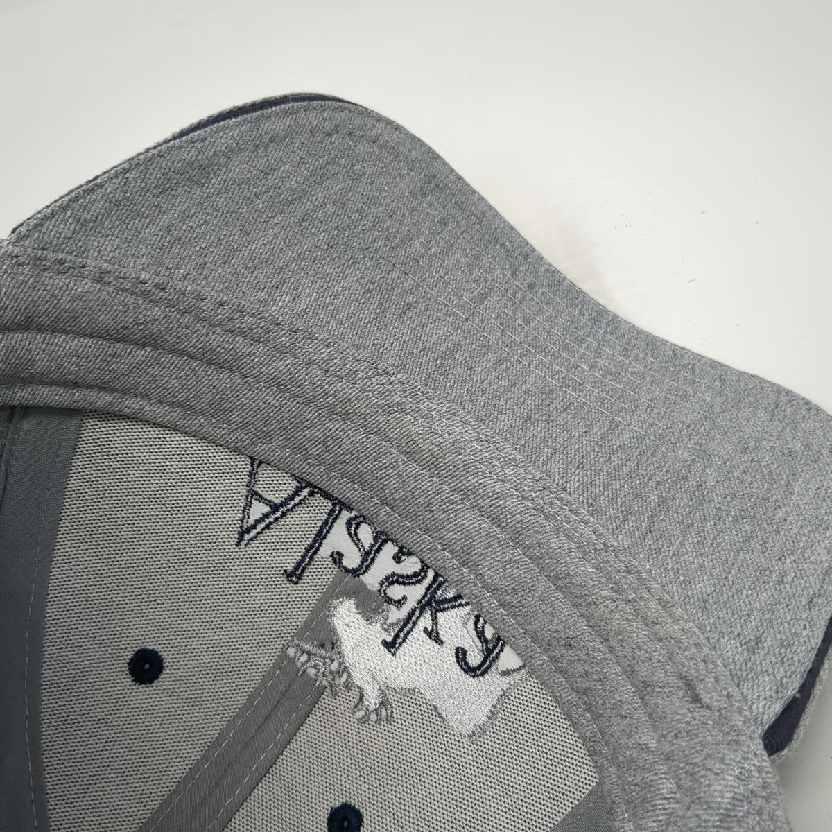 Princess Baseball Cap Gray One Size Alaska Moose 1959 Strapback Cotton Hat