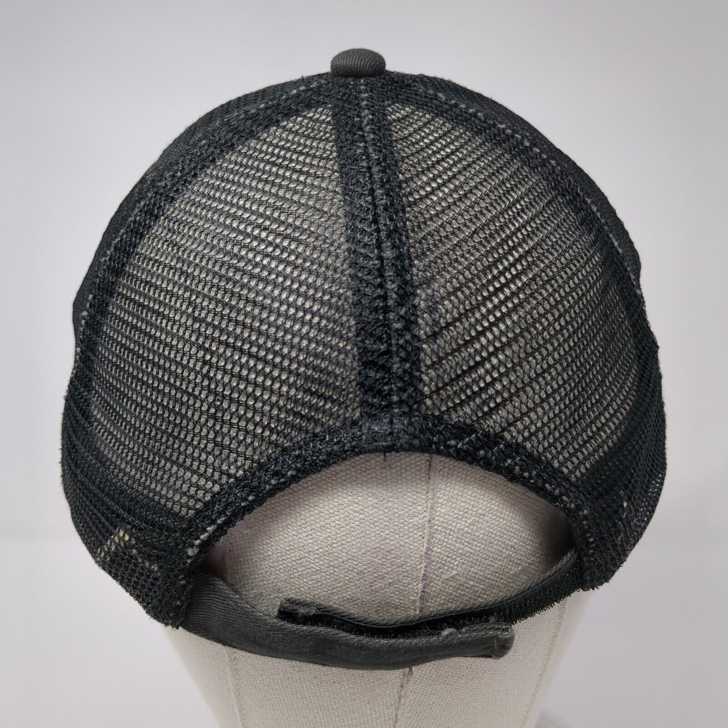 Winfield United Strapback Mesh Back Trucker Hat Gray One Size K-Products