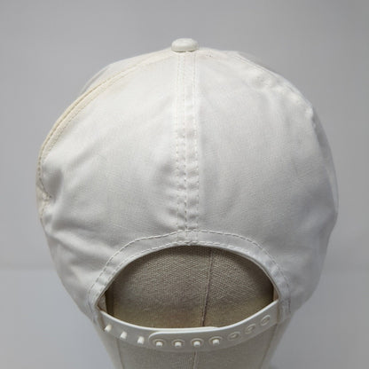 ITT A-C Pump Snapback Hat White One Size Solid Adjustable Embroidered