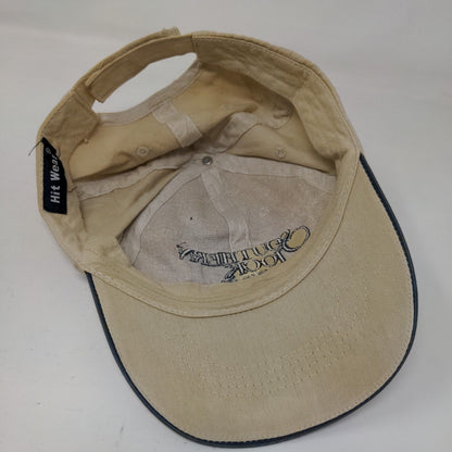 Southern Lock Schlage Primus Strapback Hat Tan One Size Adjustable Hit Wear