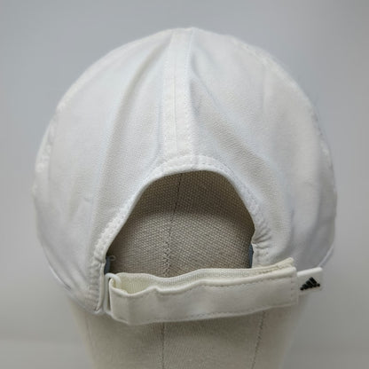Adidas Baseball Cap White One Size Adizero Mesh Performance Strapback Hat