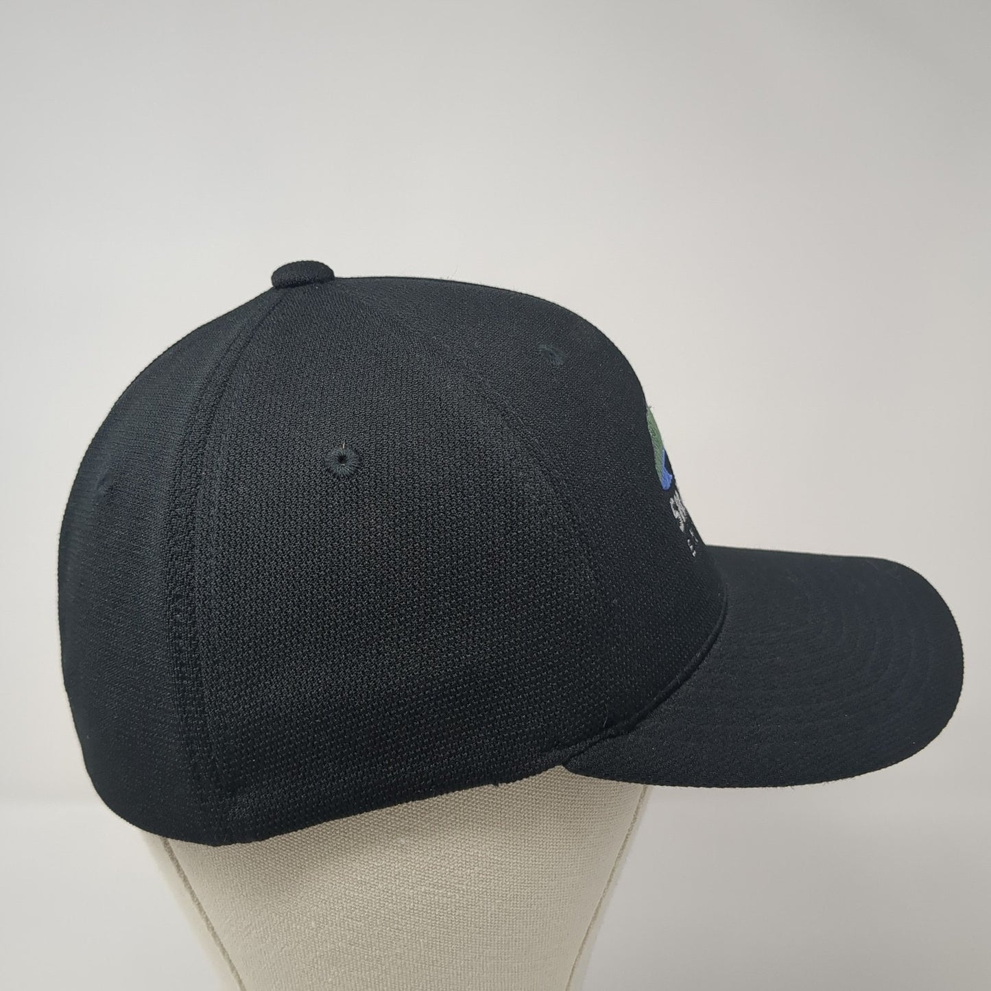 Snake River Engineering Fitted Hat Black Medium Flexfit Sport-Tek