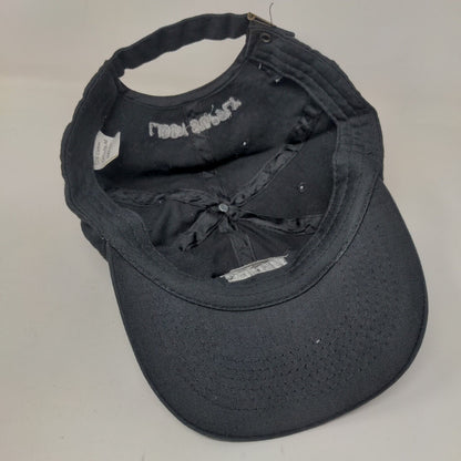 Vibes Liddy Supply Slideback Hat Black OSFA Adjustable Embroidered