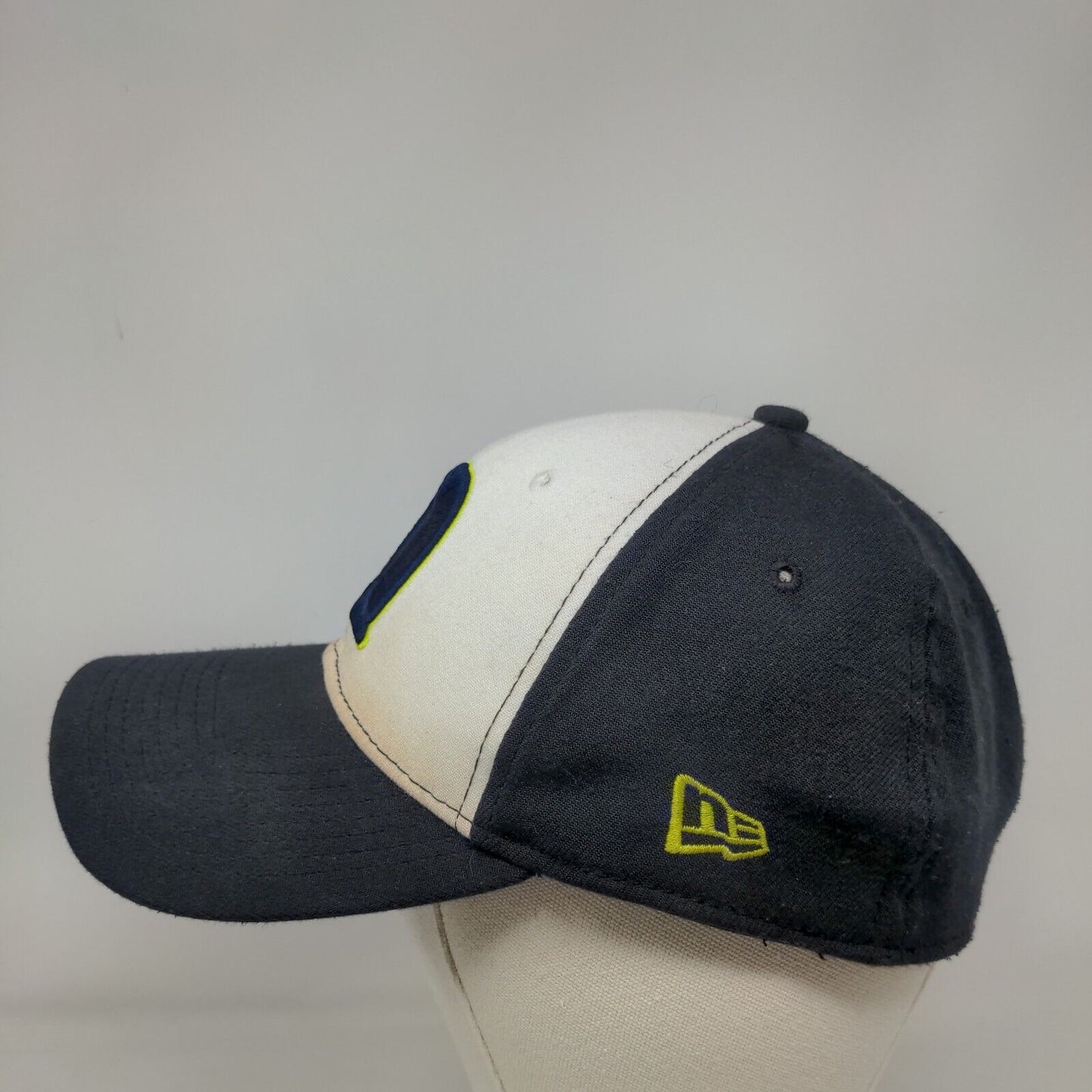 New Era Fitted Hat Multicolor S/M Lightweight Embroidered Vented Holes 6 Panel