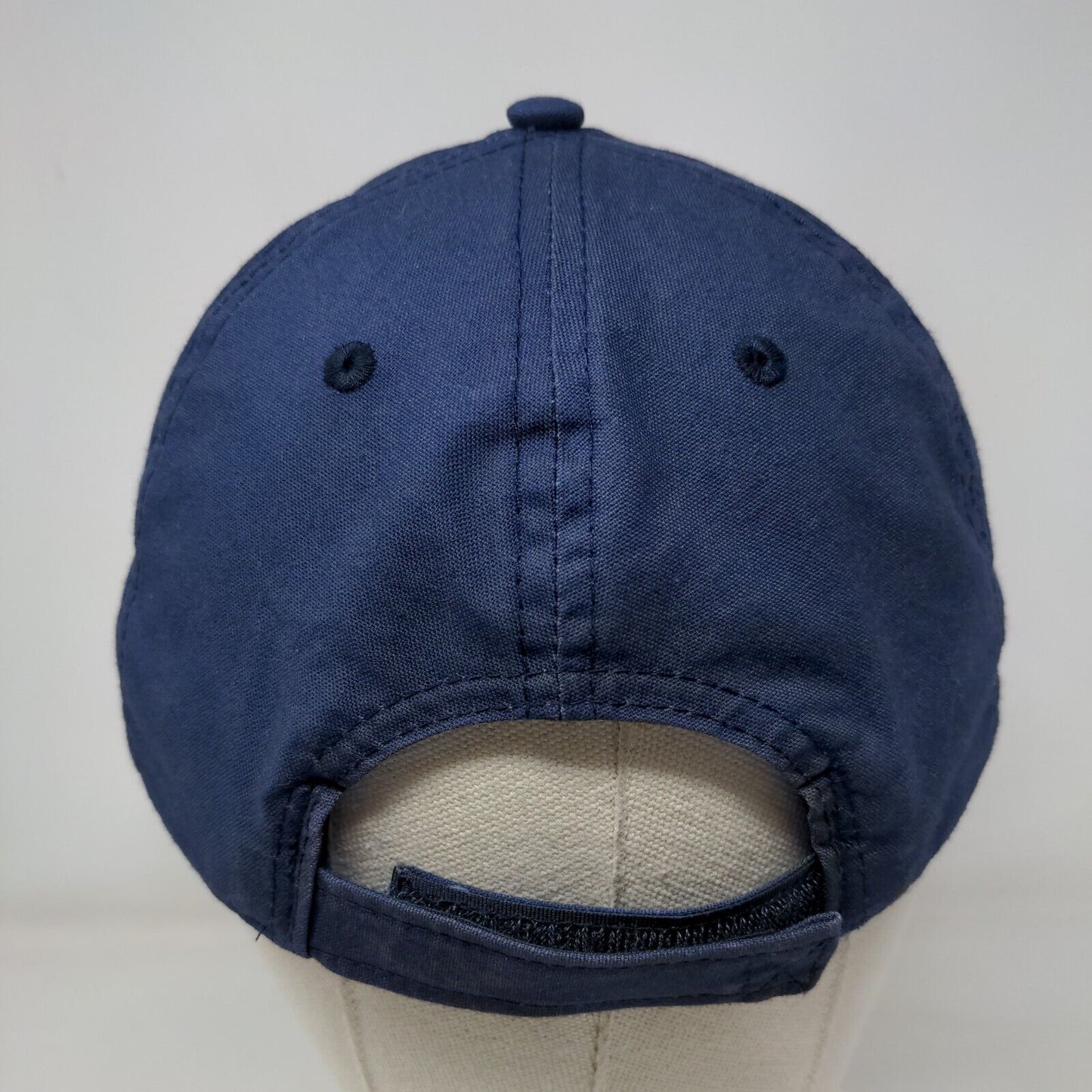 AIR Staff Strapback Hat Blue One Size Adjustable Embroidered 6 Panel Pukka
