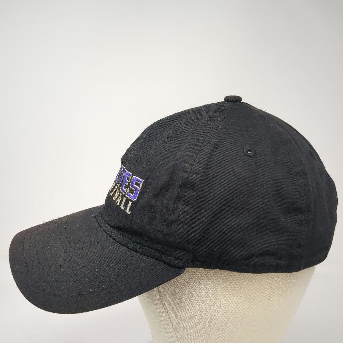 New Era Baseball Cap Black OSFM College of Idaho Yotes Basketball Hat Slideback