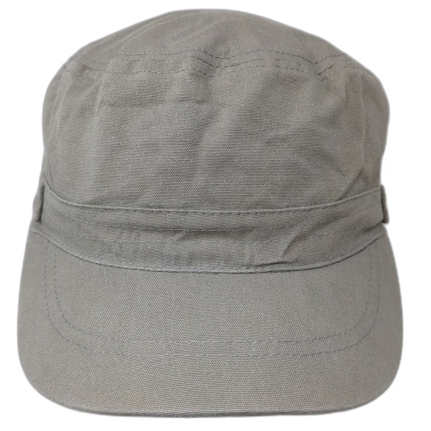 ALDO Army Cap Beige S 100% Cotton Striped Lining Elastic Back Lightweight Hat
