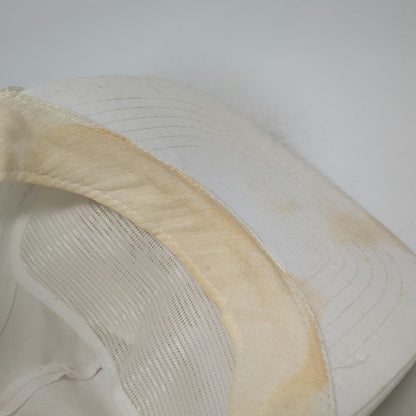 White Gold Trucker Hat One Size Rope Snapback John Ascuaga's Nugget Poker Room