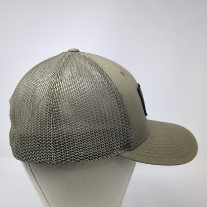 Richardson Trucker Hat Green One Size Hunters Warehouse HW Mesh Snapback Patch