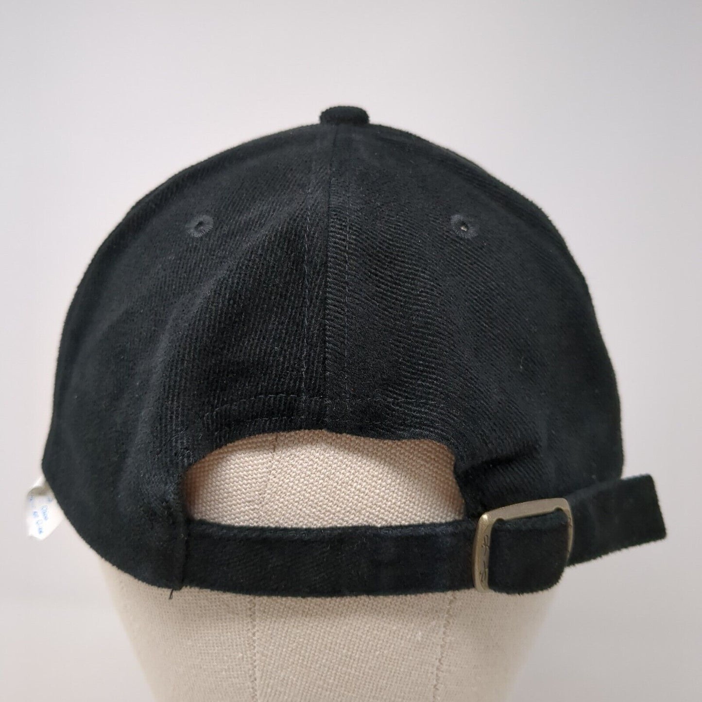 Fred's Custom Tackle Slideback Hat Black One Size Adjustable Embroidered Cotton