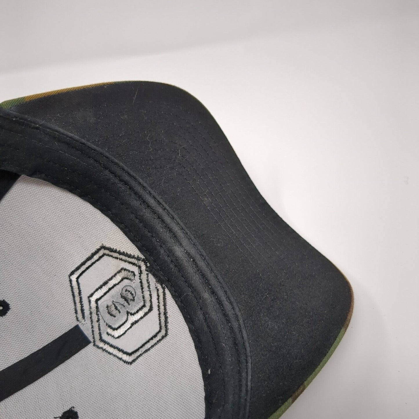 The Classics Yupoong Snapback Trucker Hat Camouflage OS Adjustable Mesh Back