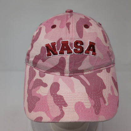 NASA Strapback Hat Camouflage One Size Adjustable Kennedy Space Center