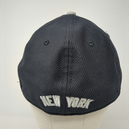 New York Yankees MLB New Era Baseball Cap Blue L 39THIRTY Stretch Fit Dash Hat