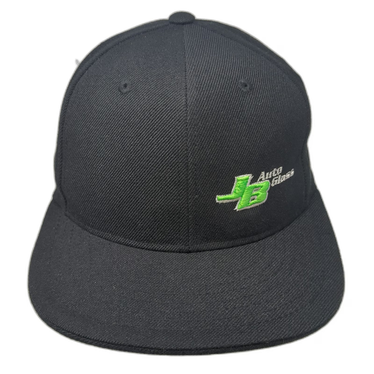 KB Ethos Baseball Cap Black 7 1/8 JB Auto Glass Fitted Embroidered Logo Hat