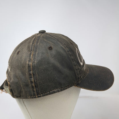 Cabela's Baseball Cap Brown OSFM Gonzales Louisiana Embroidered Strapback Hat