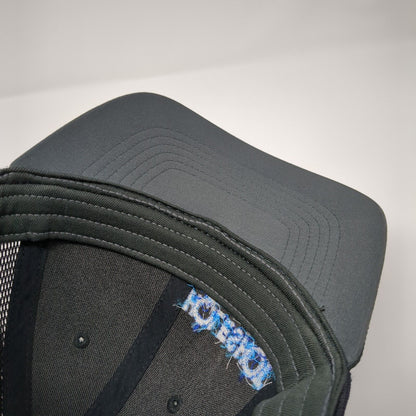 Holeshot Plumbing Fitted Mesh Back Trucker Hat Black M/L Nike Dri-Fit