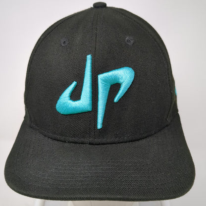 New Era Snapback Hat Black Blue One Size Dude Perfect 9FIFTY Embroidered Logo