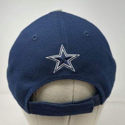 New Era Dallas Cowboys NFL Blue One Size Hat Curved Brim Embroidered Star Logo