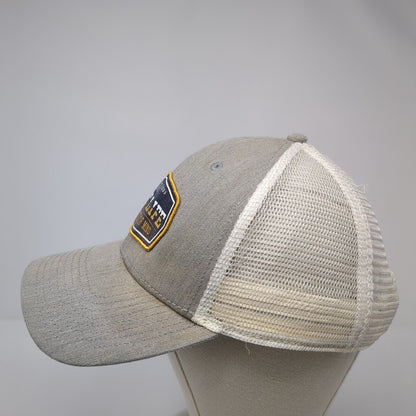 Salt Life Salty State of Mind Since 2003 Snapback Trucker Hat Gray OS Mesh Back