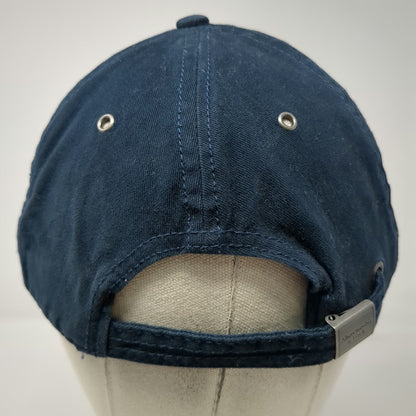 Abercrombie & Fitch Baseball Cap Blue One Size Embroidered Letter A Frayed Brim