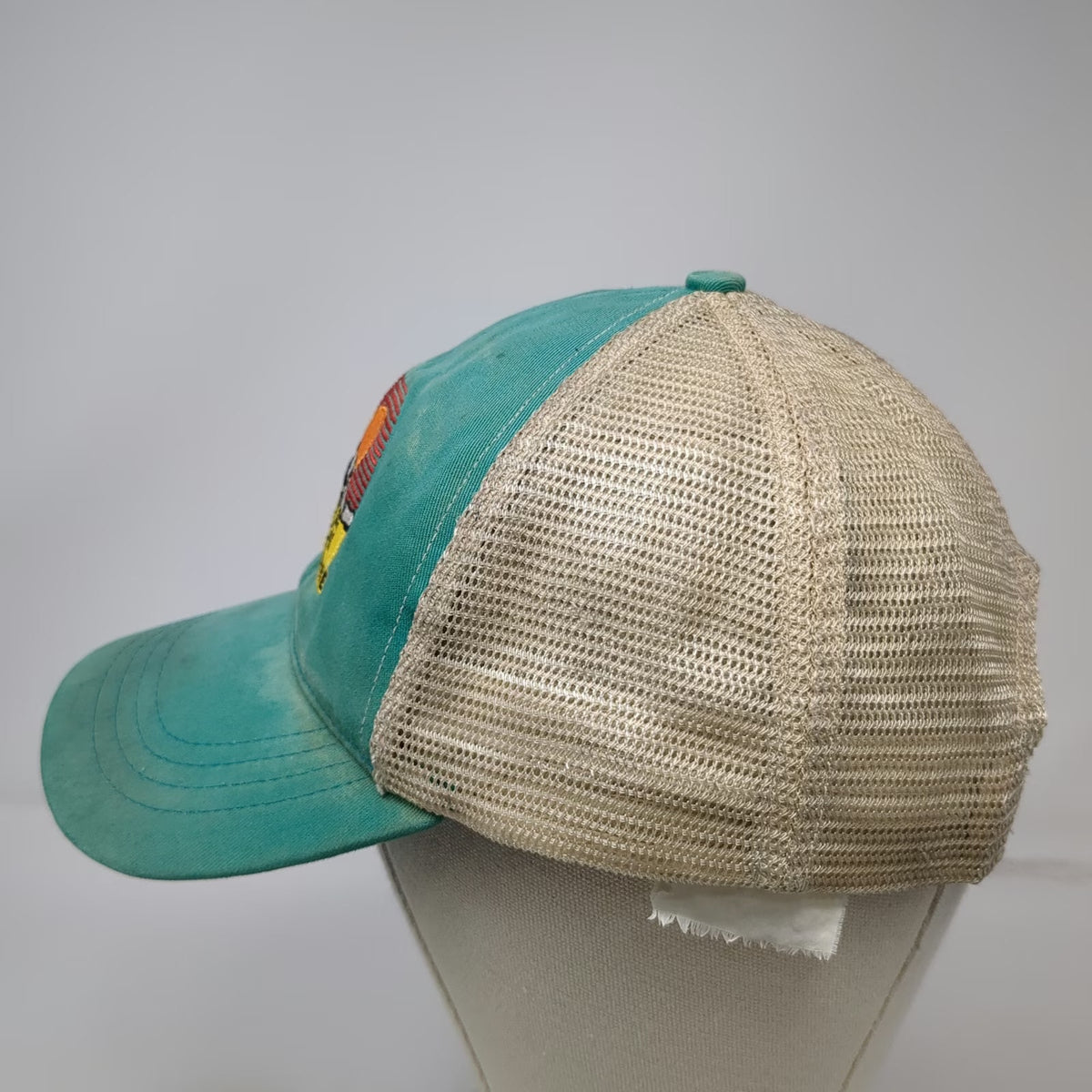 Green Trucker Hat City of Rocks National Reserve One Size Snapback Mesh Back