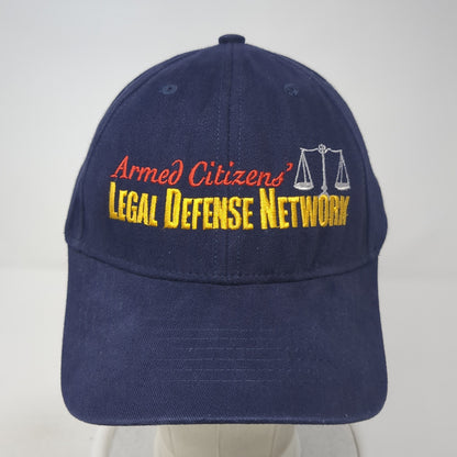 Armed Citizen's Legal Defense Network Baseball Cap Blue One Size Adjustable